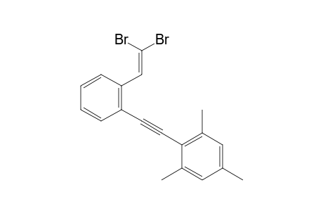 2-((2-(2,2-dibromovinyl)phenyl)ethynyl)-1,3,5-trimethylbenzene