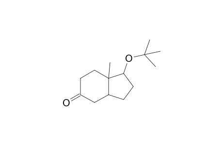 1-(t-Butoxy)-7a-methyl-octahydro-5H-inden-5-one