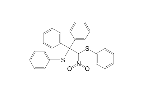 Benzene, 1,1'-[2-nitro-1,2-bis(phenylthio)ethylidene]bis-