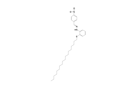 p-nitrobenzaldehyde, [o-(octadecylthio)phenyl]hydrazone