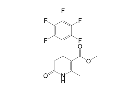 5-METHOXYCARBONYL-6-METHYL-4-(PENTAFLUOROPHENYL)-3,4-DIHYDRO-2-(1H)-PYRIDONE