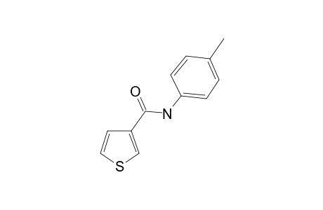 N-(4-Methylphenyl)thiophene-3-carboxamide