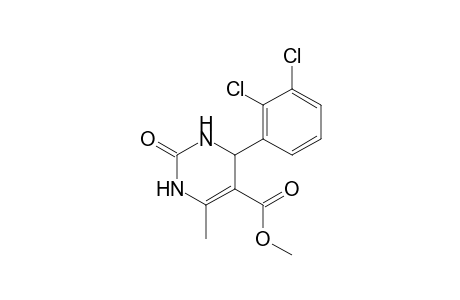 Methyl 4-(2,3-dichlorophenyl)-6-methyl-2-oxo-1,2,3,4-tetrahydro-5-pyrimidinecarboxylate