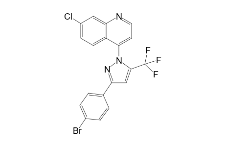 4-[3-(4-BROMOPHENYL)-5,5,5-TRIFLUOROMETHYL-1H-PYRROL-1-YL]-7-CHLOROQUINOLINE