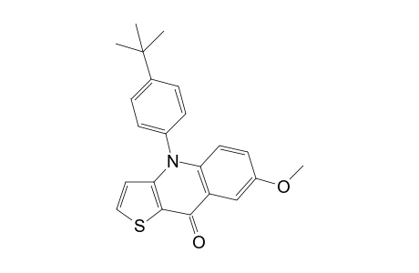 4-(4-tert-Butylphenyl)-7-methoxythieno[3,2-b]quinolin-9(4H)-one