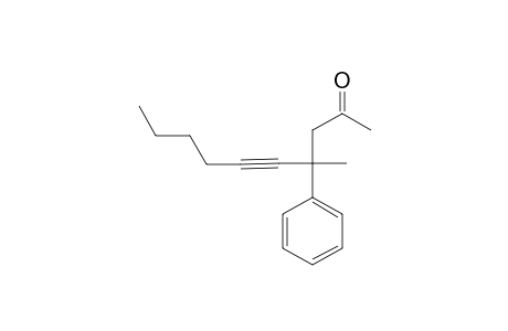 4-METHYL-4-PHENYLDEC-5-YN-2-ONE