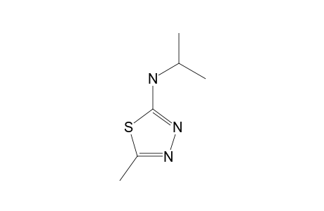 2-(isopropylamino)-5-methyl-1,3,4-thiadiazole