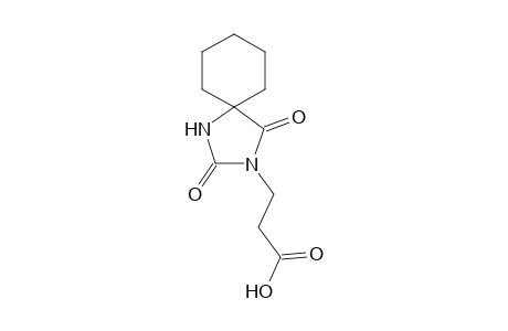 2,4-dioxo-1,3-diazaspiro[4.5]decane-3-propionic acid