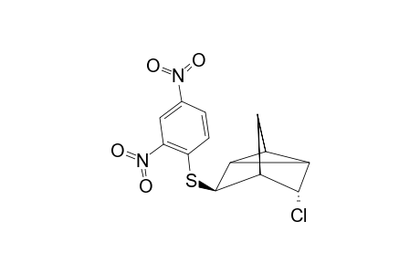 exo-3-(2,4-Dinitro-phenylthio)-endo-5-chlorotricyclo-[2.2.1.0(2,6)]-heptane