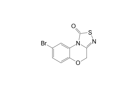 8-Bromo-4H-5-oxa-2-thia-3,9b-diaza-cyclopenta[a]naphthalen-1-one