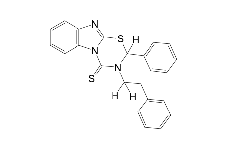 3-phenethyl-2-phenyl-2H-1,3,5-thiadiazino[3,2-a]benzimidazole-4(3H)-thione