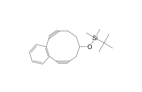 tert-butyl-dimethyl-(5,6,11,12-tetradehydro-7,8,9,10-tetrahydrobenzocyclodecen-8-yloxy)silane