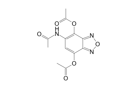 4,7-DIACETOXY-5-ACETAMIDOBENZOFURAZAN