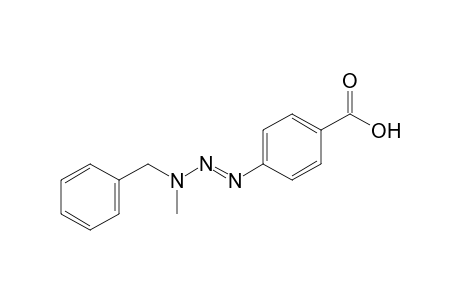 p-(3-benzyl-3-methyl-1-triazeno) benzoic acid