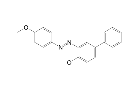 3-((4-Methoxyphenyl)diazenyl)biphenyl-4-ol