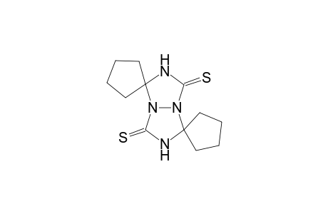 Bispiro[cyclopentane-1,1'-s-triazolinodino[1,2-a]-s-triazoline-5',1"-cyclopentane]-3',5'-dithione