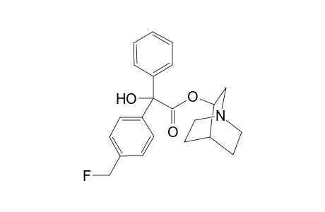 (R)-Azabicyclo[2.2.2]oct-3-yl (S)-.alpha.-Hydroxy-.alpha.-[4-(fluoromethyl)phenyl]benzeneacetate ((R,S)-FMeQNB)