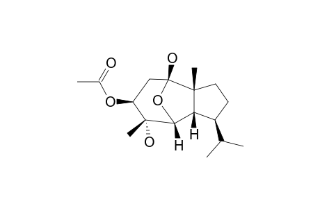 1-ALPHA,5-ALPHA-EPOXY-3-BETA-ACETOXY-6-BETA-H-ISODAUCANE-1-BETA,4-BETA-DIOL