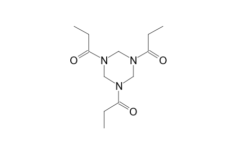 hexahydro-1,3,5-tripropionyl-s-triazine