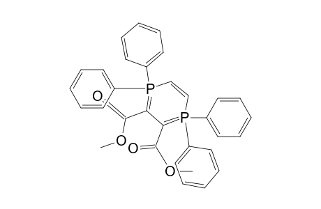 1,4-Diphosphorin-2,3-dicarboxylic acid, 1,1,4,4-tetrahydro-1,1,4,4-tetraphenyl-, dimethyl ester