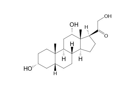 3α,12α,21-trihydroxy-5β-pregnan-20-one