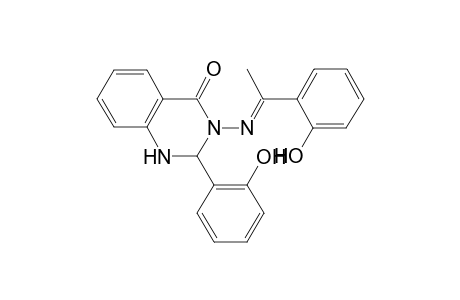 2-(2-Hydroxy-phenyl)-3-[1-(2-hydroxy-phenyl)-ethylideneamino]-2,3-dihydro-1H-quinazolin-4-one