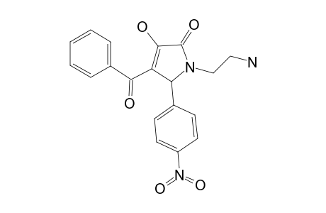 1-(2-Amino-ethyl)-4-benzoyl-3-hydroxy-5-(4-nitro-phenyl)-1,5-dihydro-pyrrol-2-one