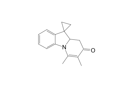 2,3-Dimethyl-6-spiro[cyclopropane]-4-oxo-pyrido[1,2-a]indole