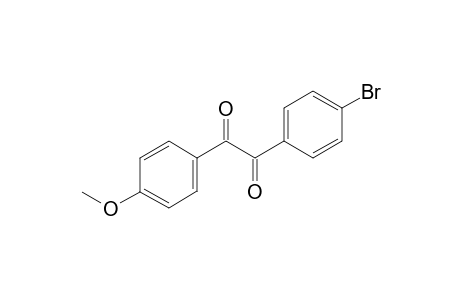 1-(4-Bromophenyl)-2-(4-methoxyphenyl)ethane-1,2-dione