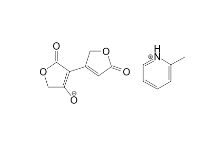 3-(2,5-dihydro-5-oxofuran-3-yl)-4-hydroxyfuran-2(5H)-one 2-methylpyridinium salts