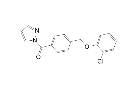 1-{4-[(2-chlorophenoxy)methyl]benzoyl}-1H-pyrazole