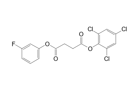 Succinic acid, 2,4,6-trichlorophenyl 3-fluorophenyl ester