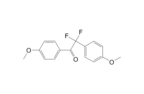 2,2-bis(fluoranyl)-1,2-bis(4-methoxyphenyl)ethanone