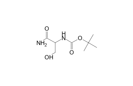 t-Butoxycarbonyl-3-hydroxyalanamide