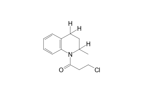 1-(3-chloropropionyl)-2-methyl-1,2,3,4-tetrahydroquinoline
