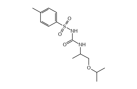 1-(2-isopropoxy-1-methylethyl)-3-(p-tolylsulfonyl)urea