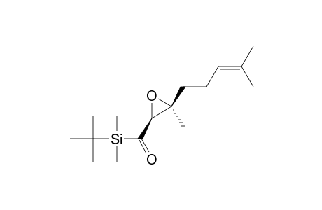 (2SR,3SR)-1-[(TERT.-BUTYL)-DIMETHYLSILYL]-2,3-EPOXY-3,7-DIMETHYL-6-OCTEN-1-ONE