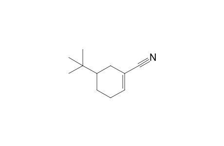 5-Tert-butyl-1-cyclohexenecarbonitrile