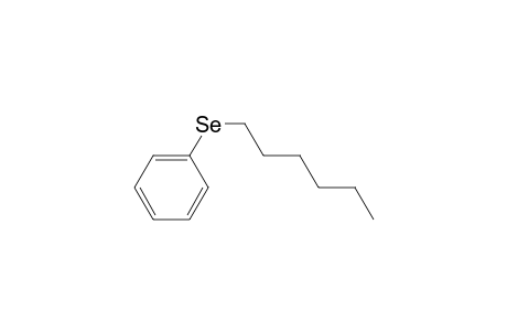 Benzene, (hexylseleno)-