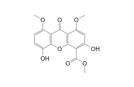 3,5-Dihydroxy-1,8-dimethoxy-4-(methoxycarbonyl)-9H-xanthen-9-one