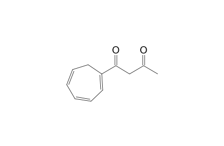 1-(1-cyclohepta-1,3,5-trienyl)butane-1,3-dione