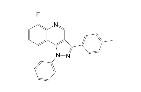 6-fluoro-3-(4-methylphenyl)-1-phenyl-1H-pyrazolo[4,3-c]quinoline