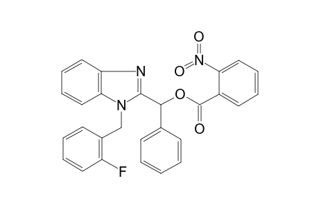 [1-(2-fluorobenzyl)-1H-benzimidazol-2-yl](phenyl)methyl 2-nitrobenzoate