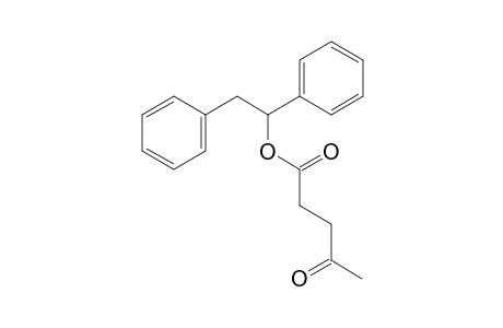 1,2-diphenylethyl 4-oxopentanoate