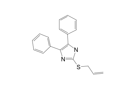 2-(Allylsulfanyl)-4,5-diphenyl-1H-imidazole