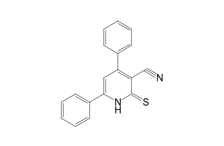 1,2-dihydro-4,6-diphenyl-2-thioxonicotinonitrile