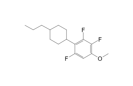 1,3,4-trifluoro-5-methoxy-2-(4-propyl-cyclohexyl)benzene