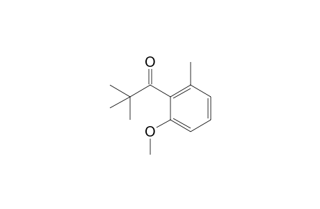 1-(2-Methoxy-6-methyl-phenyl)-2,2-dimethyl-propan-1-one