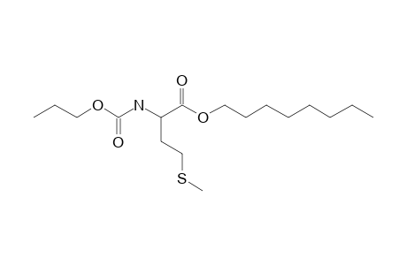 L-Methionine, N-propoxycarbonyl-, octyl ester