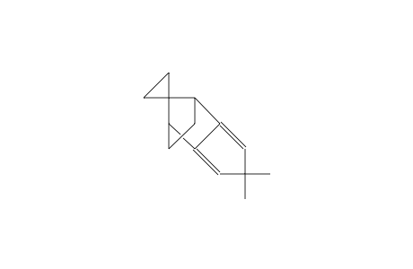 4,4-Dimethyl-10-spiro(1',1'-cyclopropyl)-tricyclo(5.2.1.0/2,6/)deca-2,5-diene